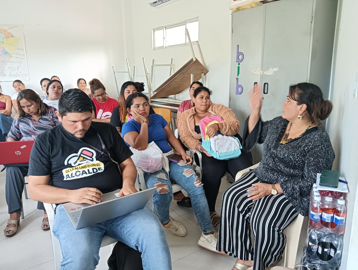 : El proyecto de mejoramiento en la infraestructura de la escuela Nueva Bélgica fue socializado con la comunidad educativa.
Suministrada/Vanguardia