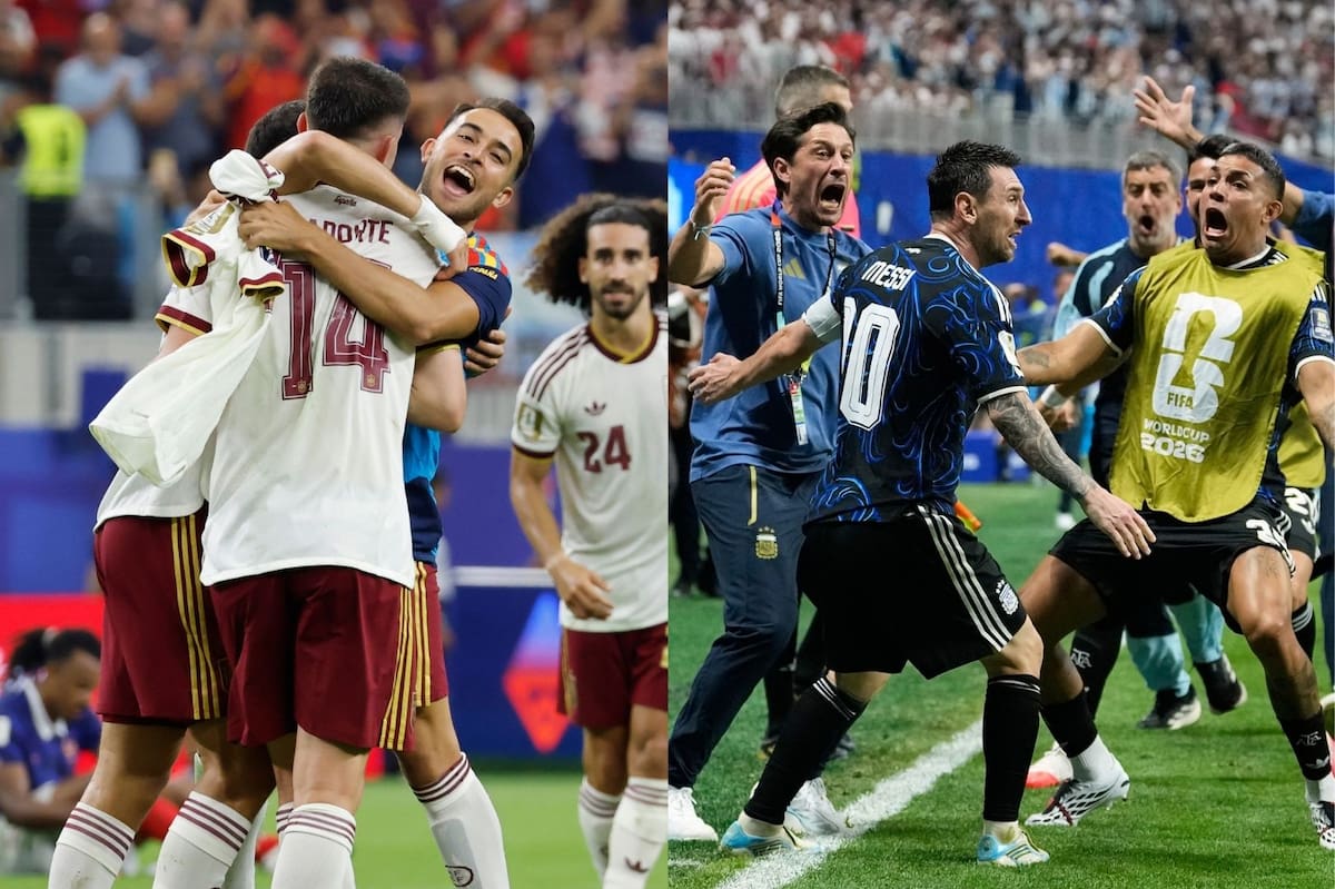 España y Argentina se enfrentarán en la gran final del Mundial de México, Estados Unidos y Canadá 2026. //Fotos, EFE - AP: Lavandeira Jr - Rebecca Blackwell