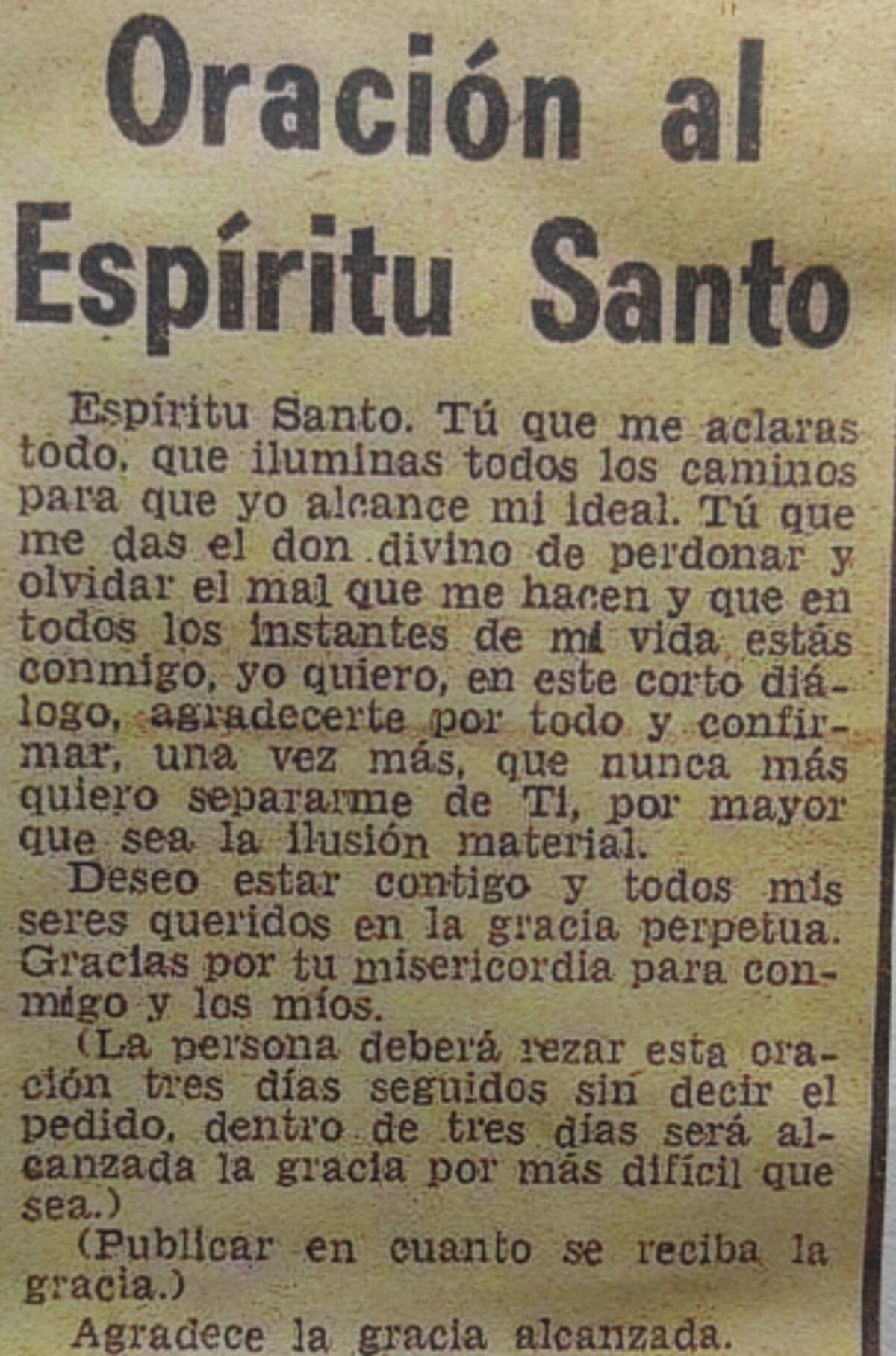 La fe de nuestros lectores: un recorte del periódico de ayer. (Archivo/VANGUARDIA)
