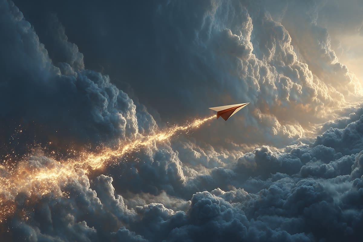 Detrás de las nubes siempre hay luz.