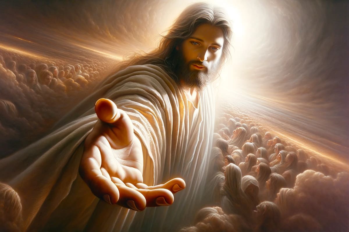 De la mano del Señor.