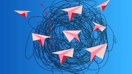 Menos vueltas, más vida: la lección de un avión de papel