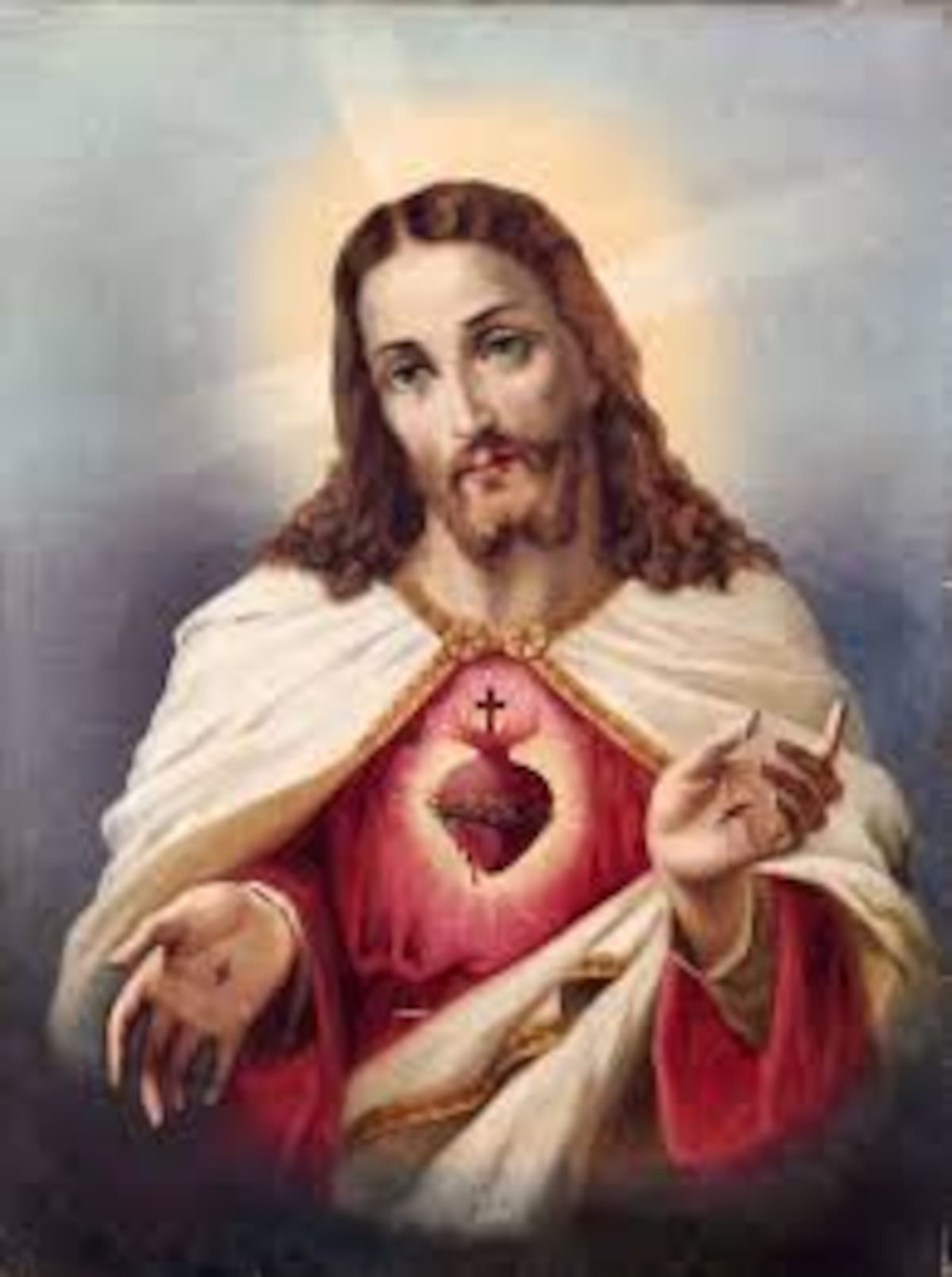 Una plegaria al Sagrado Corazón.
