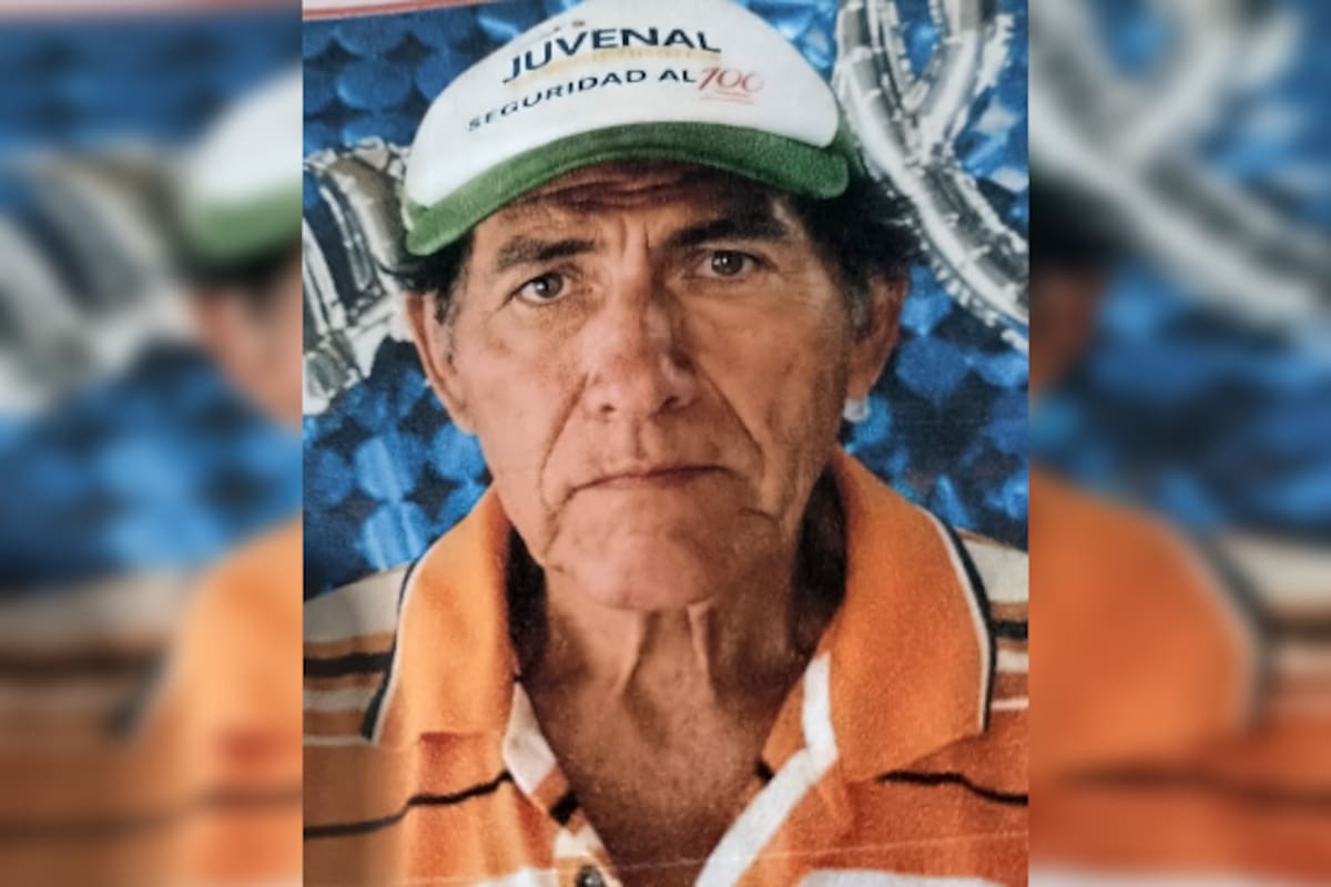 Esta es la imagen de José del Carmen González, conocido cariñosamente como ‘Tano’.