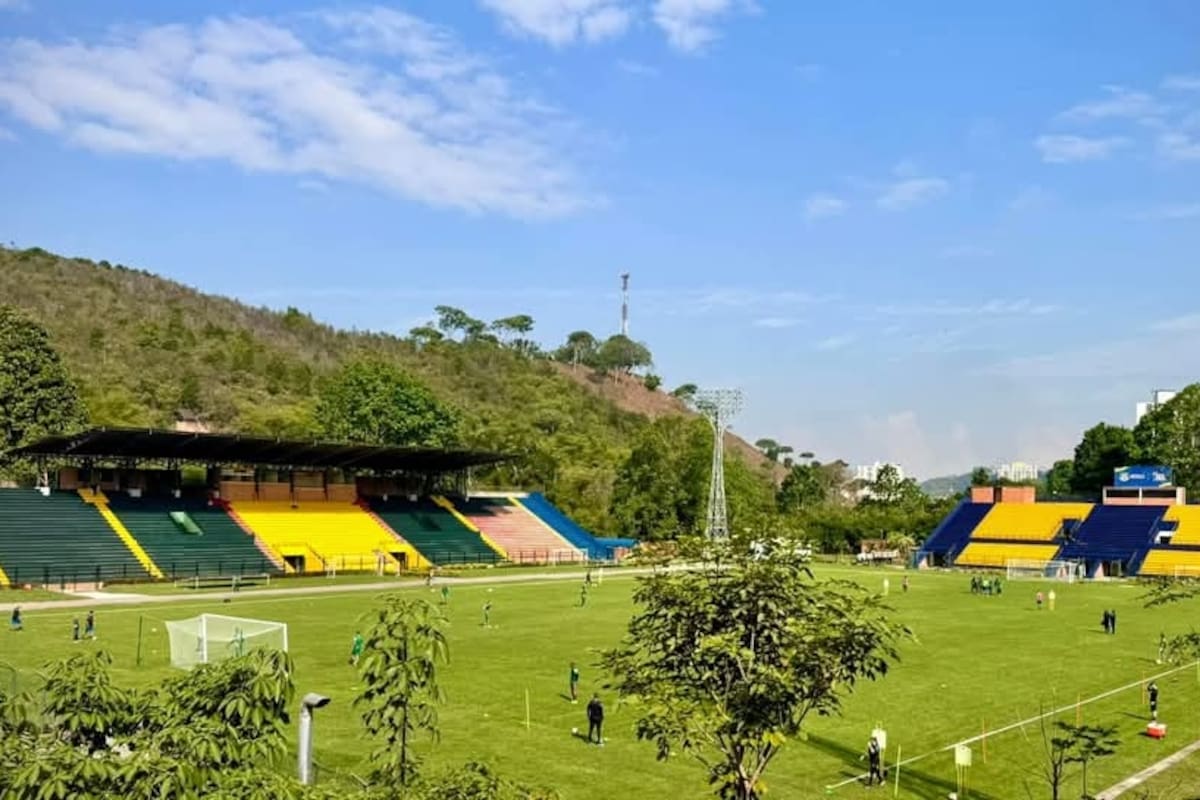 Así luce el estadio Álvaro Gómez Hurtado de Floridablanca, nueva casa del Atlético Bucaramanga. Foto: UniSports Bga.