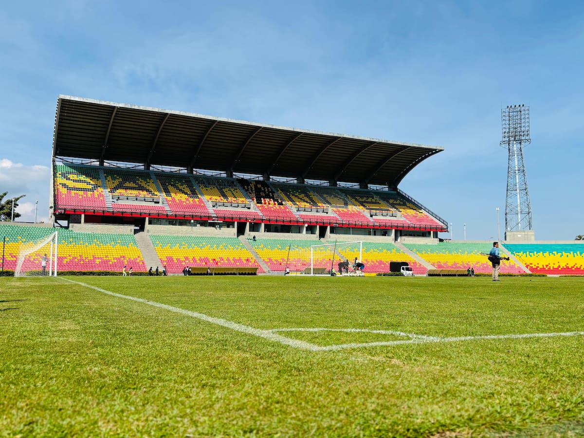 Estadio Américo Montanini de la ciudad de Bucaramanga. (Foto: Wilmer Niño / VANGUARDIA).