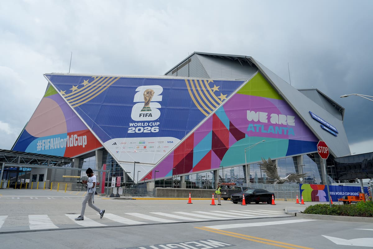 Así lucen las instalaciones del estadio de Atlanta, que acogerá partidos del Mundial 2026. // EFE/ Alberto Boal