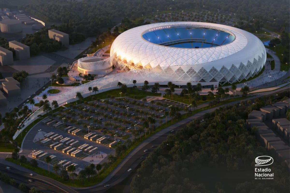 China apuesta fuerte al fútbol latinoamericano con un estadio de nivel mundial en El Salvador. /FOTO: ITROriginal