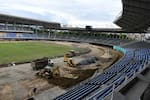 Impactantes imágenes: así quedó el estadio de Pereira después del fuerte terremoto