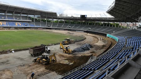 Impactantes imágenes: así quedó el estadio de Pereira después del fuerte terremoto