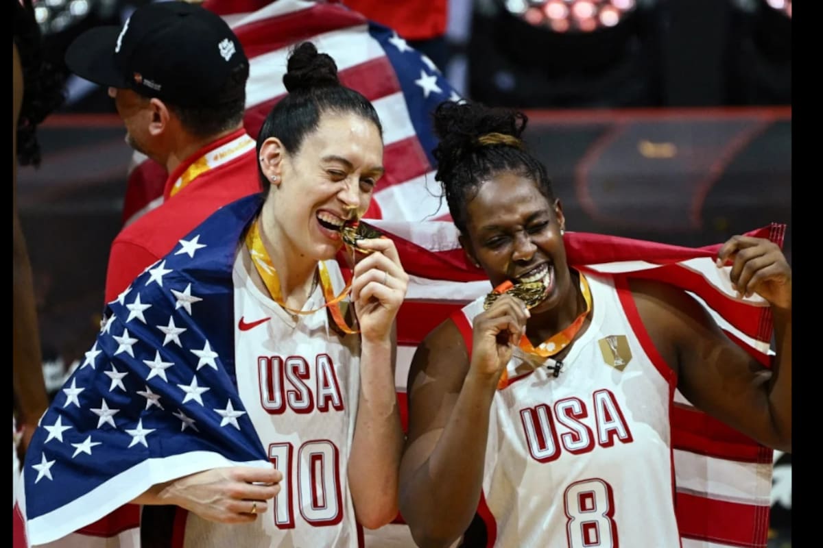 Estados Unidos gana el Mundial femenino de baloncesto tras remontar una desventaja de 14 puntos contra Francia. | Foto: La República.