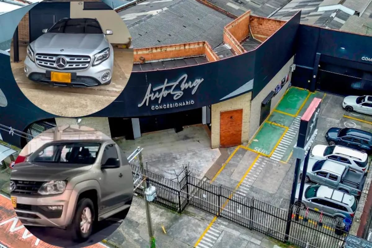 La dos sedes de Autos MG (Antes Autosur) en el poblado, se encuentran cerradas. Foto tomada de: El Colombiano.