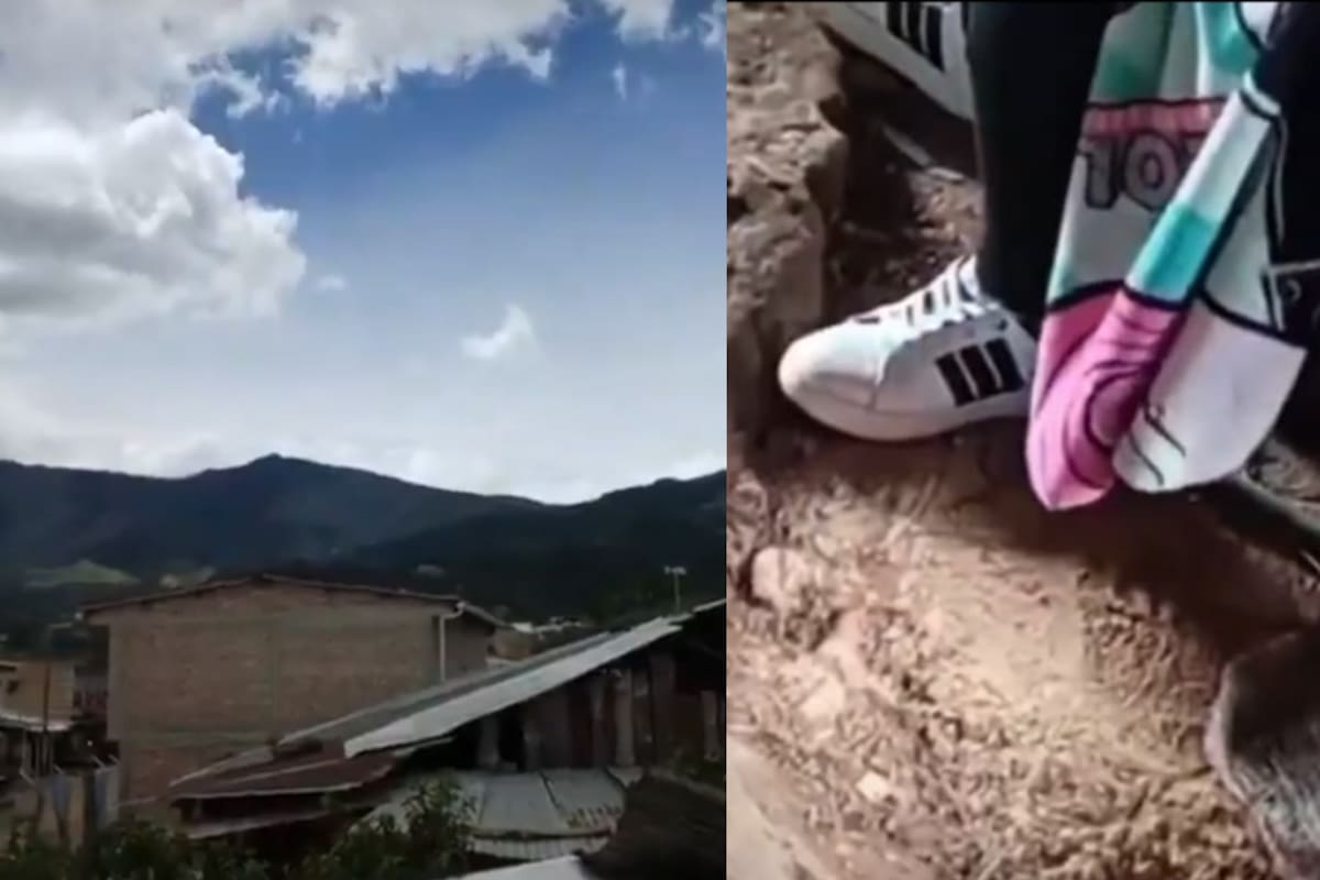 Familias de la zona rural de El Tambo, Cauca, permanecen refugiadas en sus viviendas mientras continúan los combates entre el Ejército y las disidencias de las Farc. Captura de videos // X.