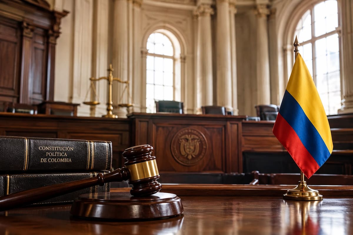 La Corte Constitucional reportó un aumento en el número de acciones de tutela recibidas durante los primeros ocho meses de 2026. Foto en apoyo IA.