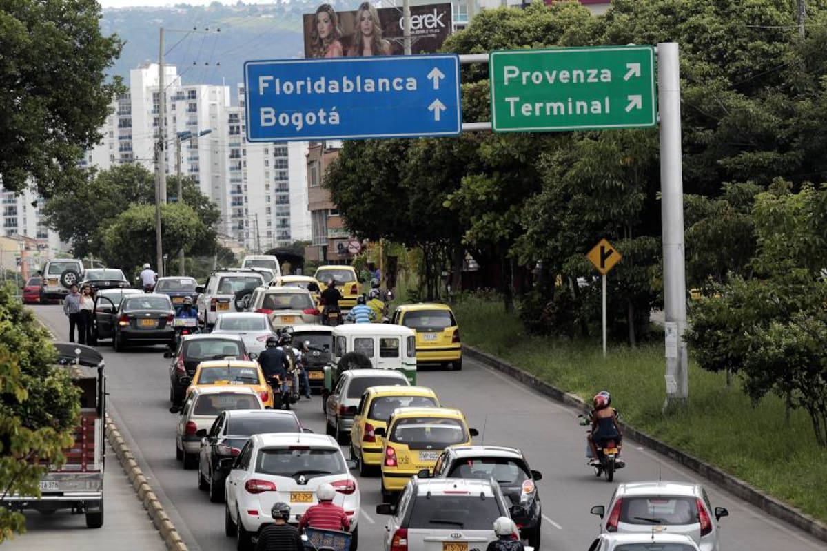 Este es el pico y placa en Bucaramanga y el área este martes 21 de abril