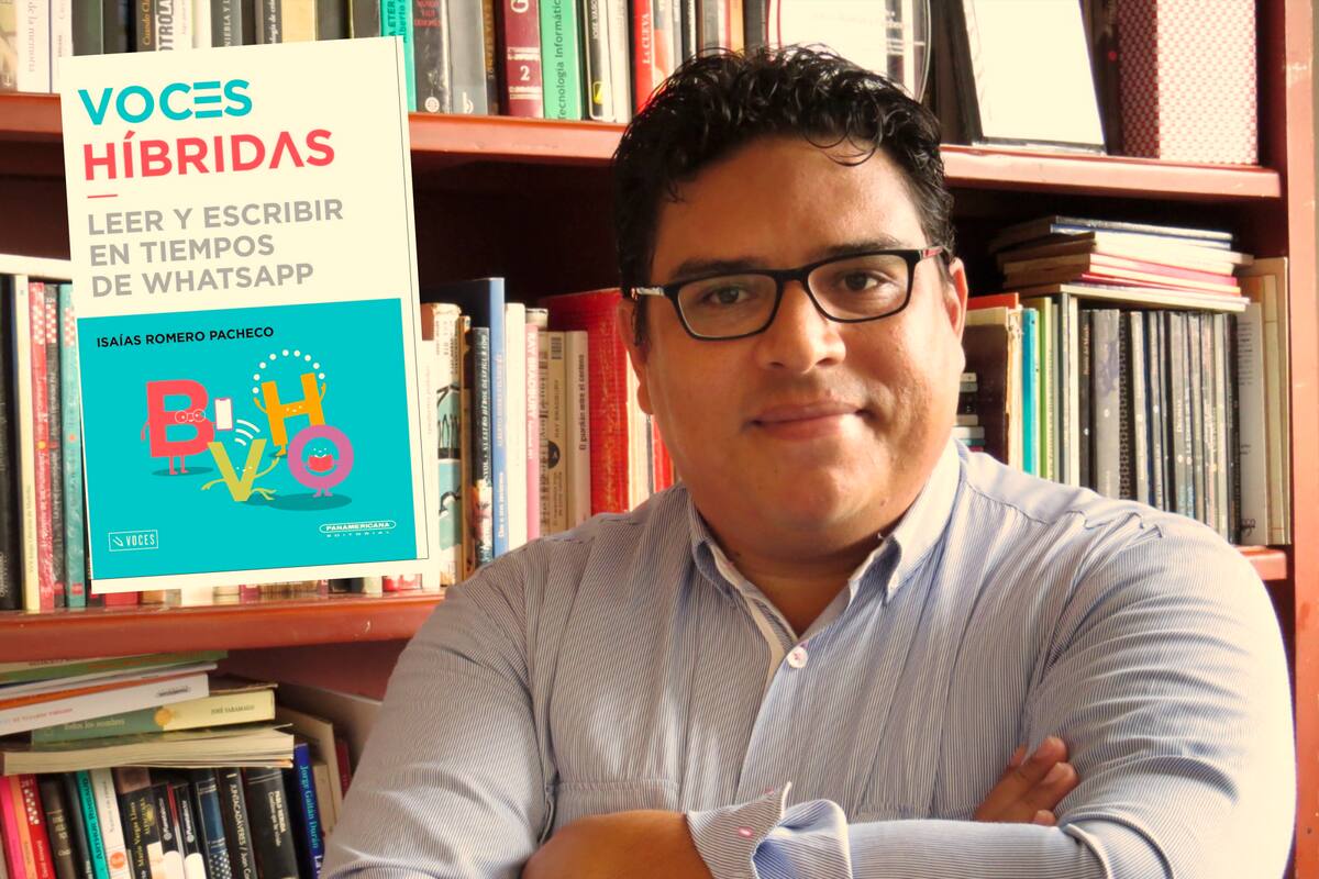 Isaías Romero Pacheco, autor de “Voces Híbridas, leer y escribir en tiempos de WhatsApp”. Foto: Suministrada / VANGUARDIA