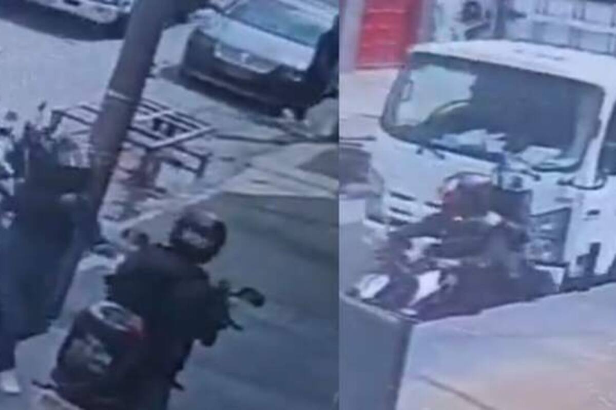 Este es el video del atraco que terminó en paliza en Bogotá.