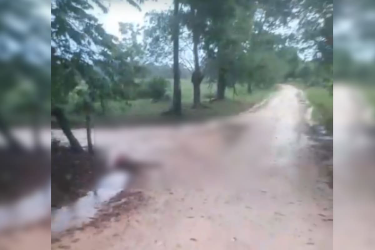 Este fue el lugar donde fueron halladas las dos personas asesinadas en la vereda La Platanala, en el corregimiento de La Tigra.