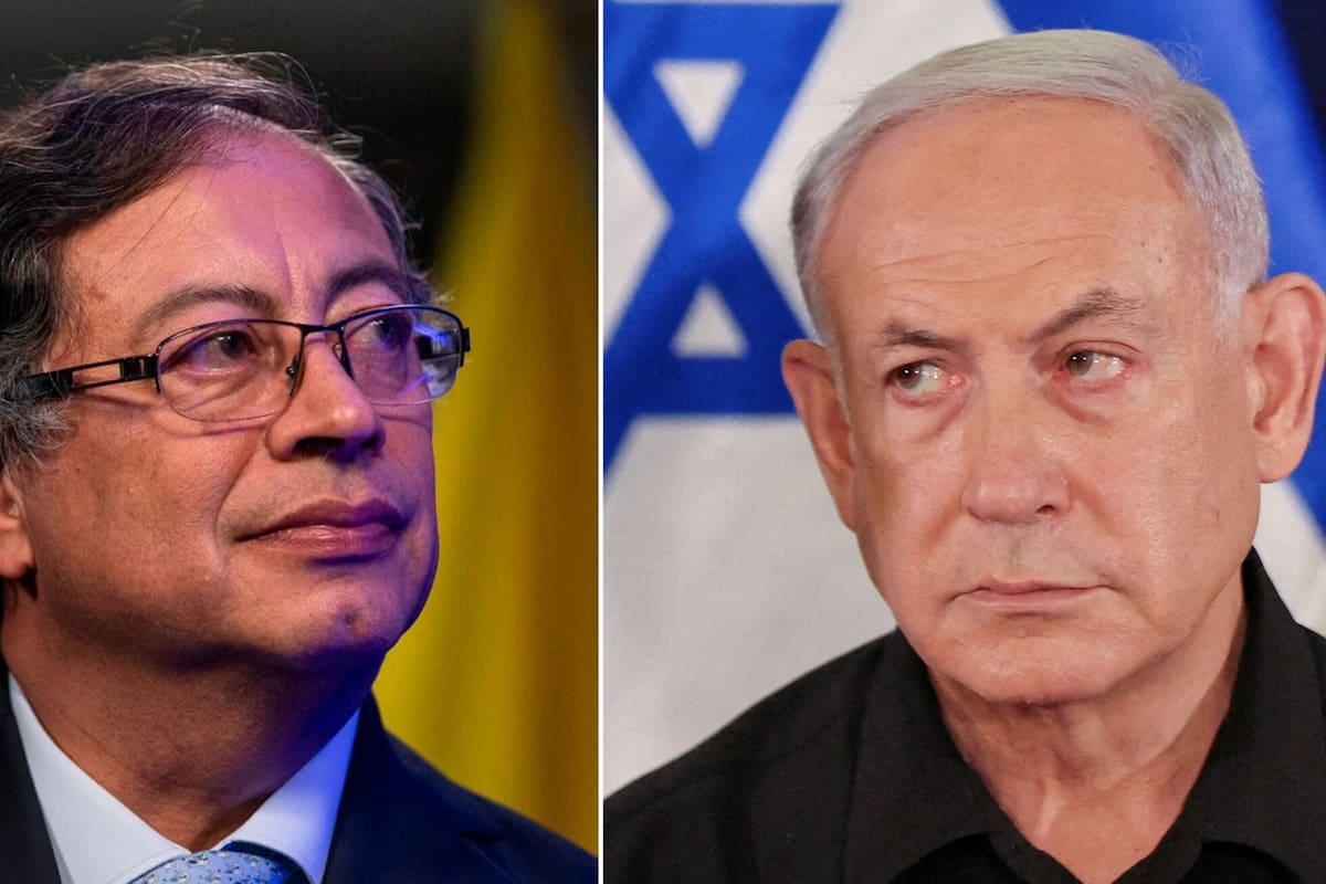 Este señalamiento sirvió como punto de partida para que Petro culpara públicamente al primer ministro Benjamin Netanyahu. Foto: Redes Sociales