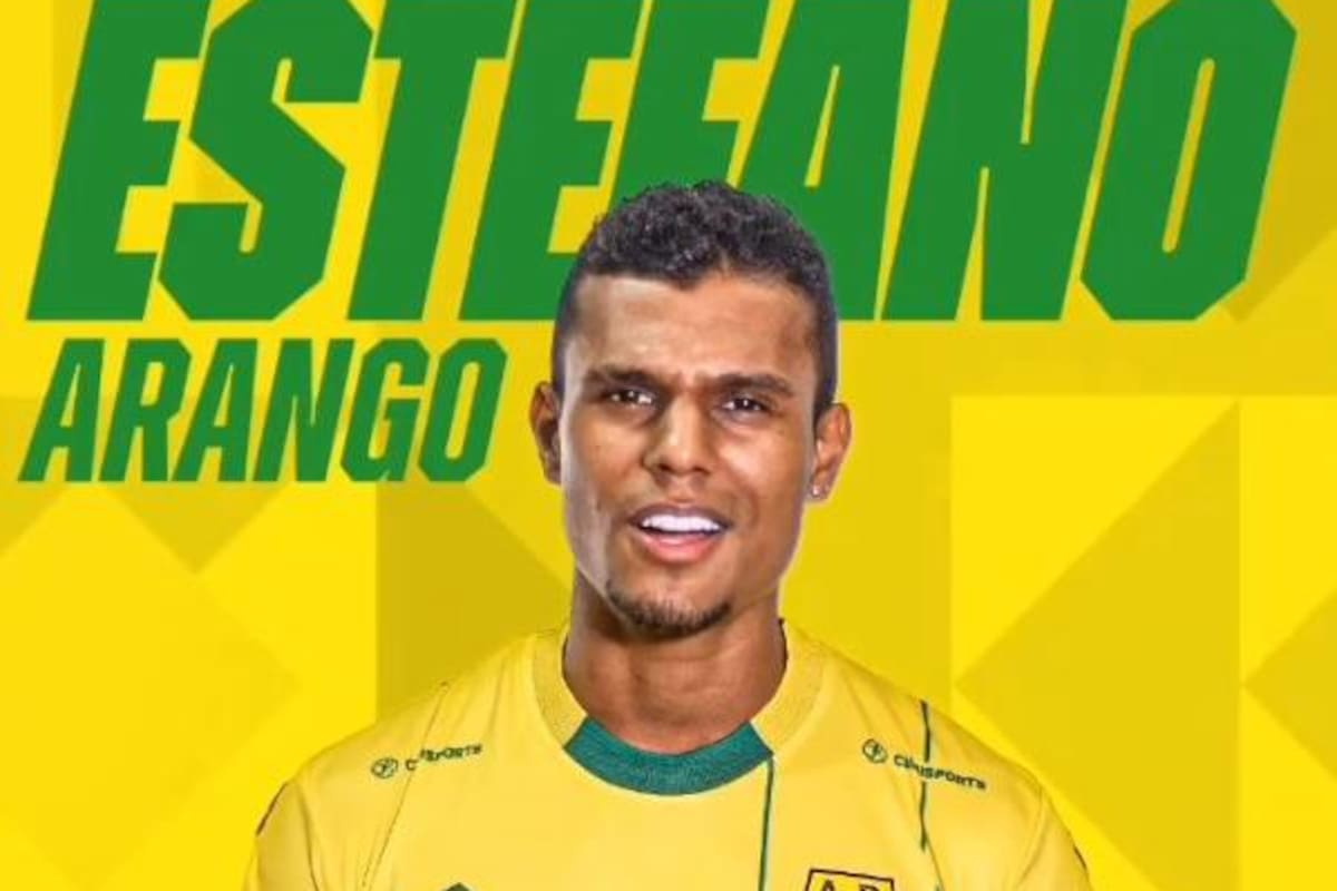 Atlético Bucaramanga confirmó la contratación de Estéfano Arango.