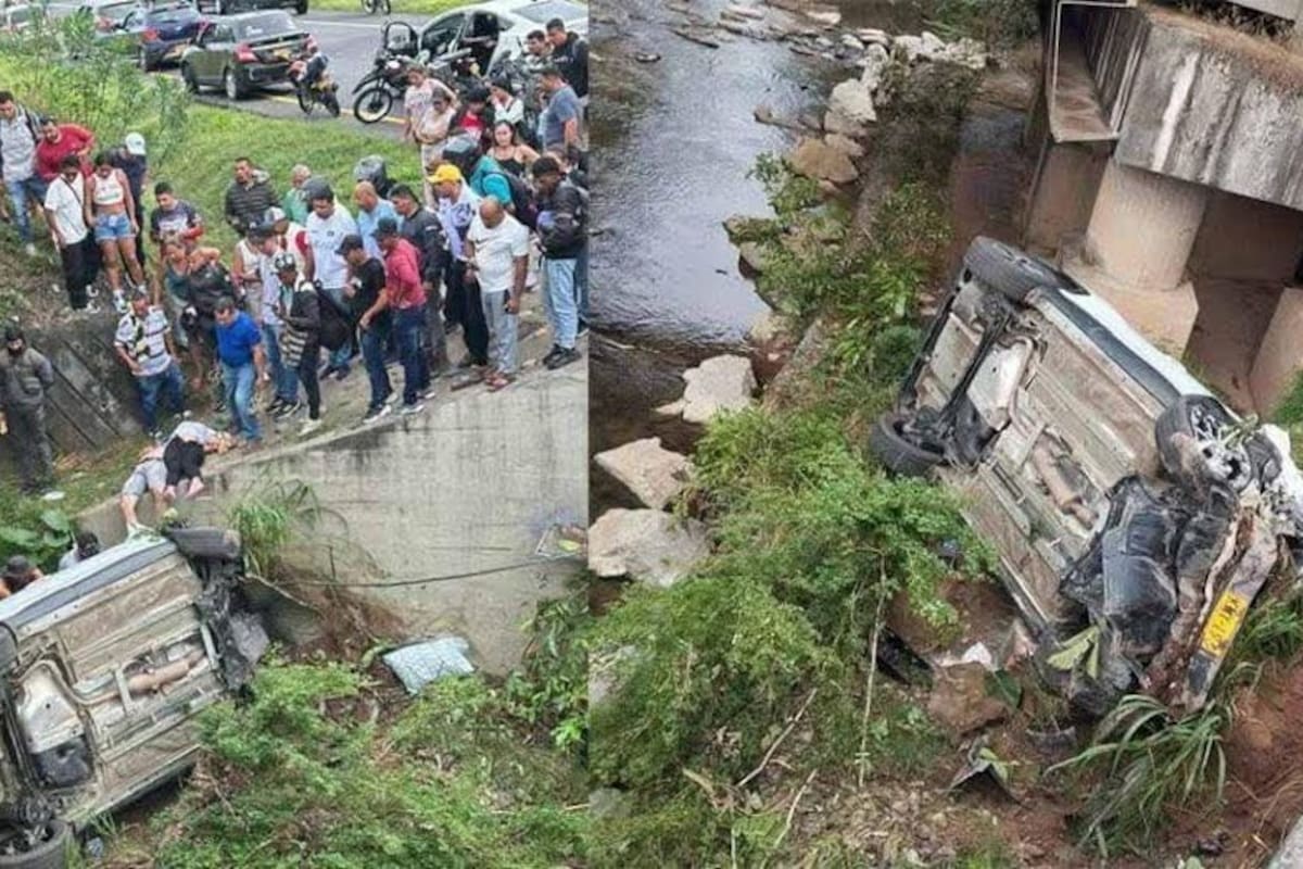 Estos son los rostros de los cuatro miembros de una familia murieron en grave accidente de tránsito