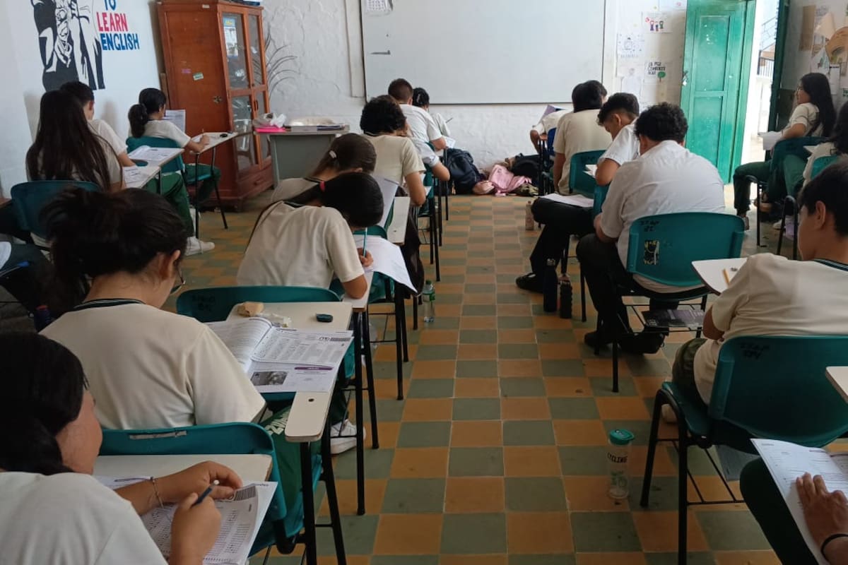 Los estudiantes participaron en tres simulacros de las pruebas que ahora no podrán presentar este fin de semana.