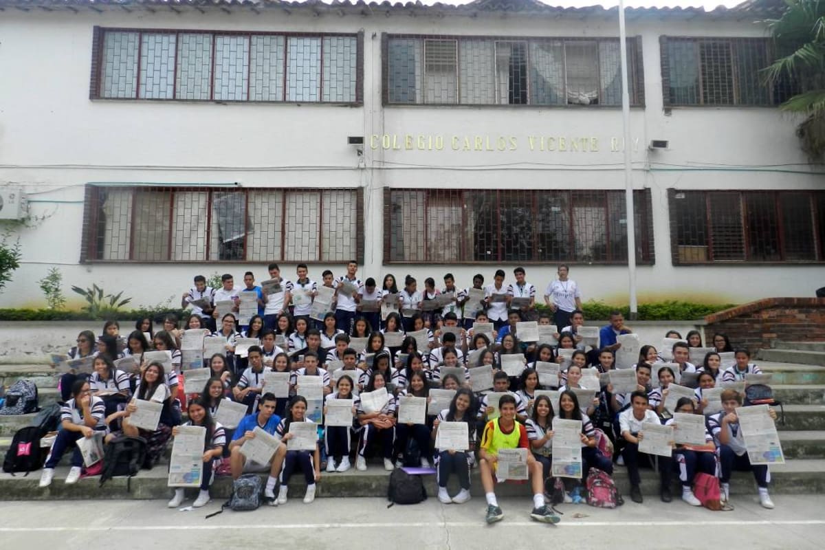 Los estudiantes de 11° esperan no desentonar con sus compañeros y se están preparando con la campaña “Martes de Prueba” que promueve Vanguardia Liberal y Miltón Ochoa. (Foto: Juan Manuel Morales/VANGUARDIA LIBERAL)