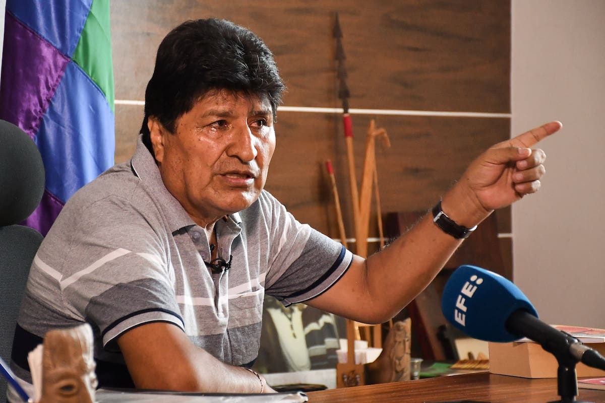 El juicio contra Evo Morales por trata agravada de personas comienza el lunes en Bolivia.
Foto: EFE/ Jorge Ábrego