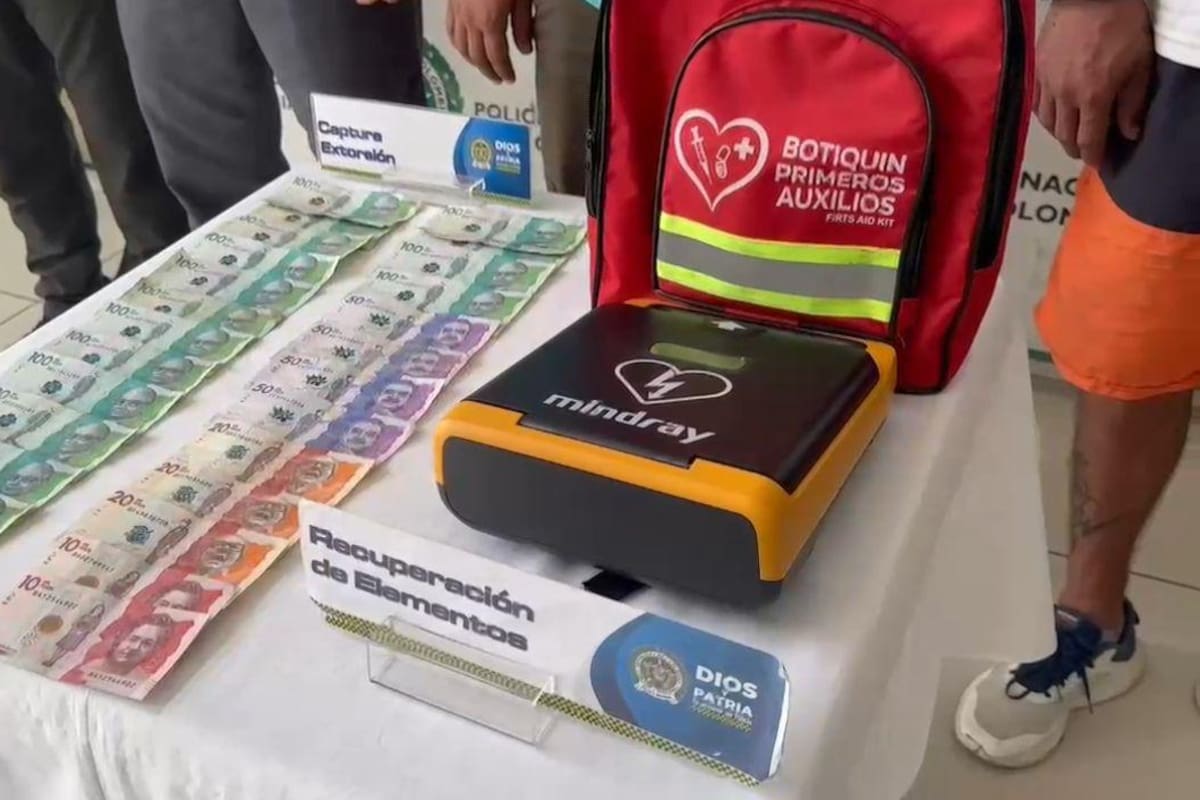 Exigían $5 millones por devolver equipo médico robado y terminaron en Floridablanca