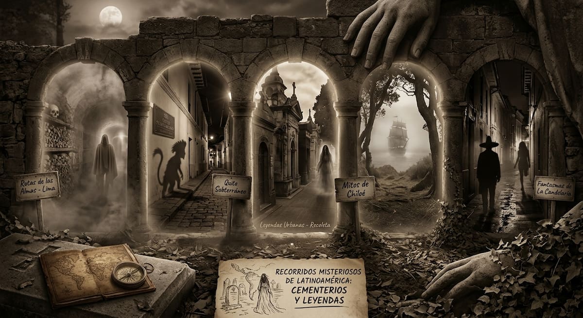 Cementerios antiguos, calles coloniales y edificios históricos hacen parte de los tours más tenebrosos de Latinoamérica, ideales para quienes buscan experiencias diferentes en Halloween.