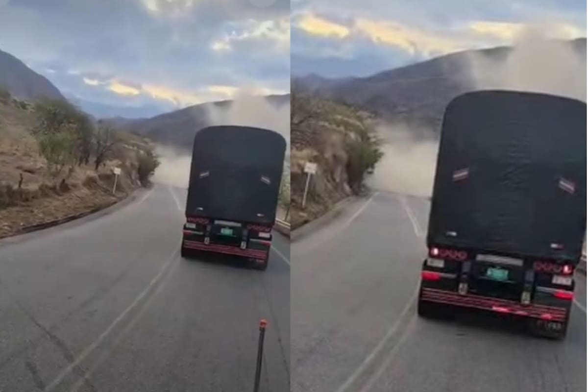 Un soldado murió y otros dos resultaron heridos tras la detonación de explosivos en la vía Panamericana, entre Cauca y Nariño. Captura de video: X.