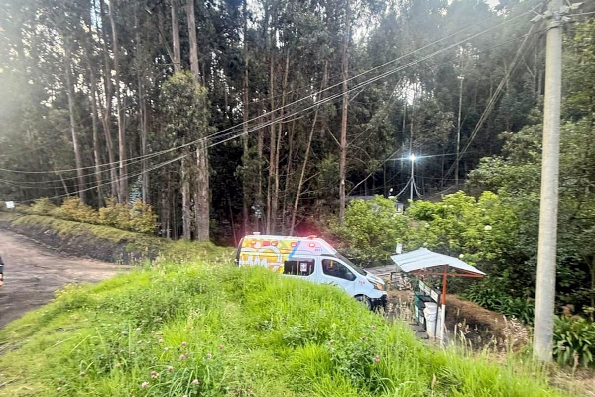 Explosión en una mina de en una mina de Sutatausa.
Foto: X @JorgeEmilioRey.