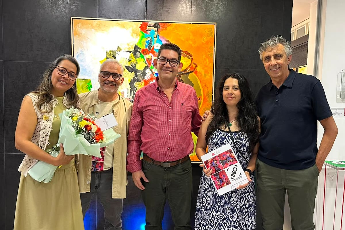 Adriana Candela, Guillermo Gómez Forero, Ciro Miguel Caballero, Lika Prada y Freddy Barbosa. Suministrada / VANGUARDIA