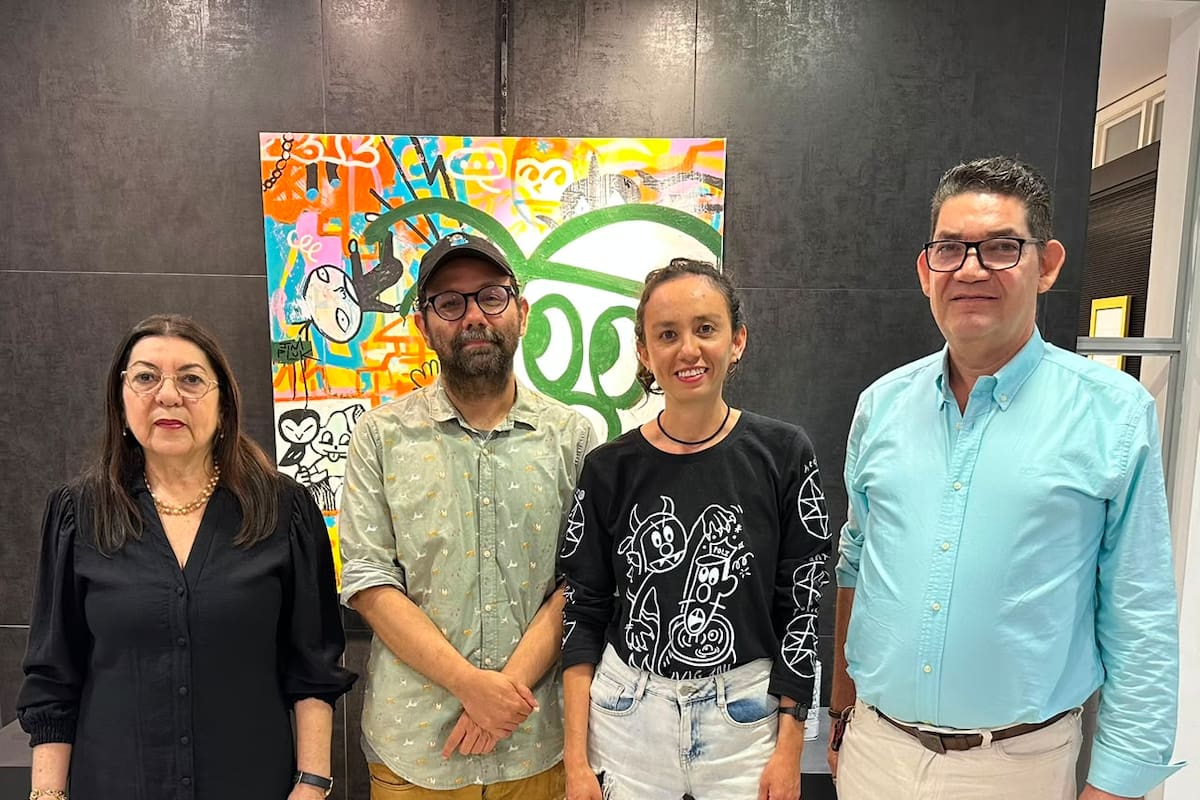 Amparo Caballero, Jim Pluk, Aura Bautista y Ciro Miguel Caballero. Suministrada / VANGUARDIA