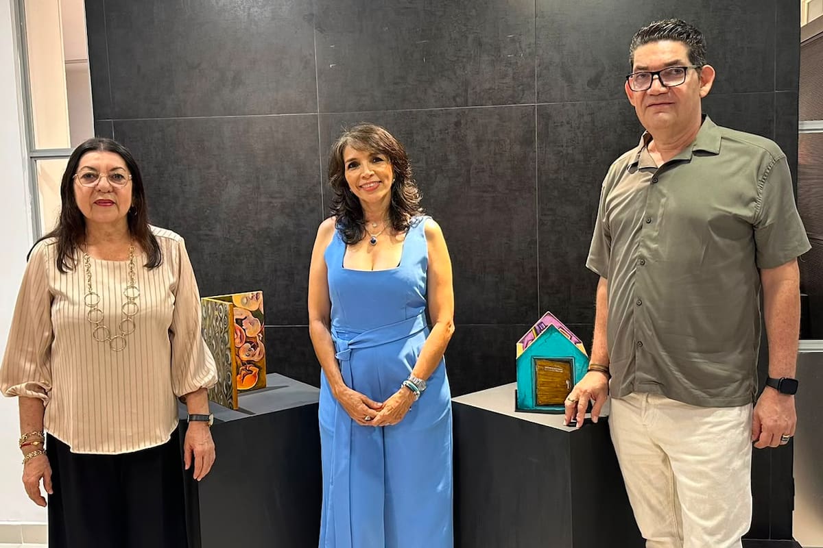 Amparo Caballero, Silvia Marcela García Pineda y Ciro Miguel Caballero. Suministrada / VANGUARDIA
