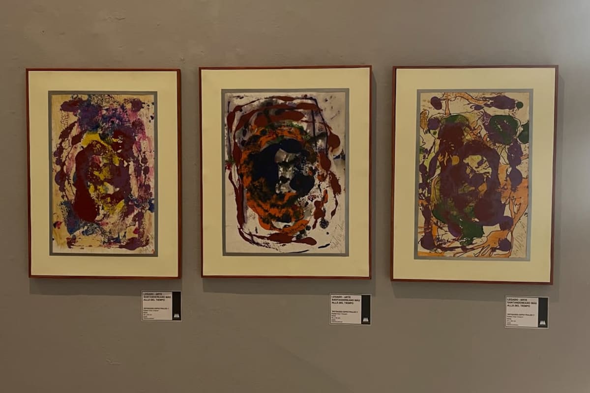 Exposición en Bucaramanga reúne obras de Beatriz González y otros 19 maestros santandereanos. Foto suministrada/VANGUARDIA