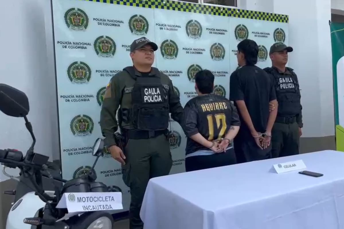 Los capturados sembraban terror entre comerciantes y agricultores del Magdalena Medio.
Foto: cortesía