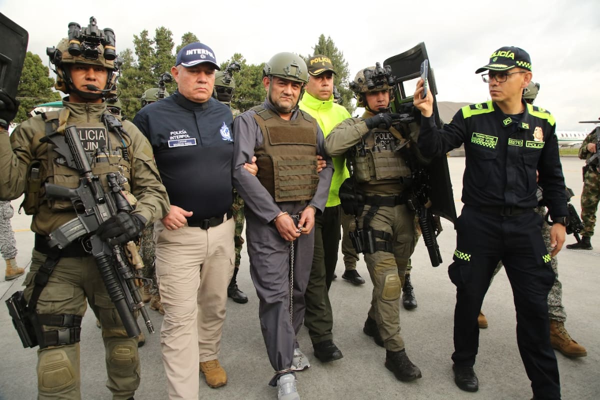 En mayo del 2022, alias 'Otoniel' fue extraditado a Estados Unidos | Archivo Colprensa