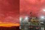 El extraño cielo rojo que sorprendió a Caracas tras los terremotos: ¿tiene relación con los sismos?