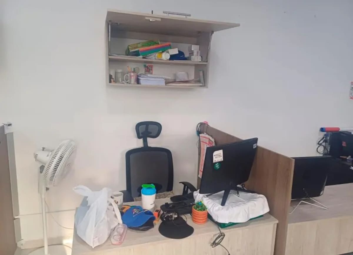 Los funcionarios de la Secretaría de Salud local se dieron cuenta del hurto cuando vieron la puerta de la oficina entreabierta. | Foto: El Colombiano.