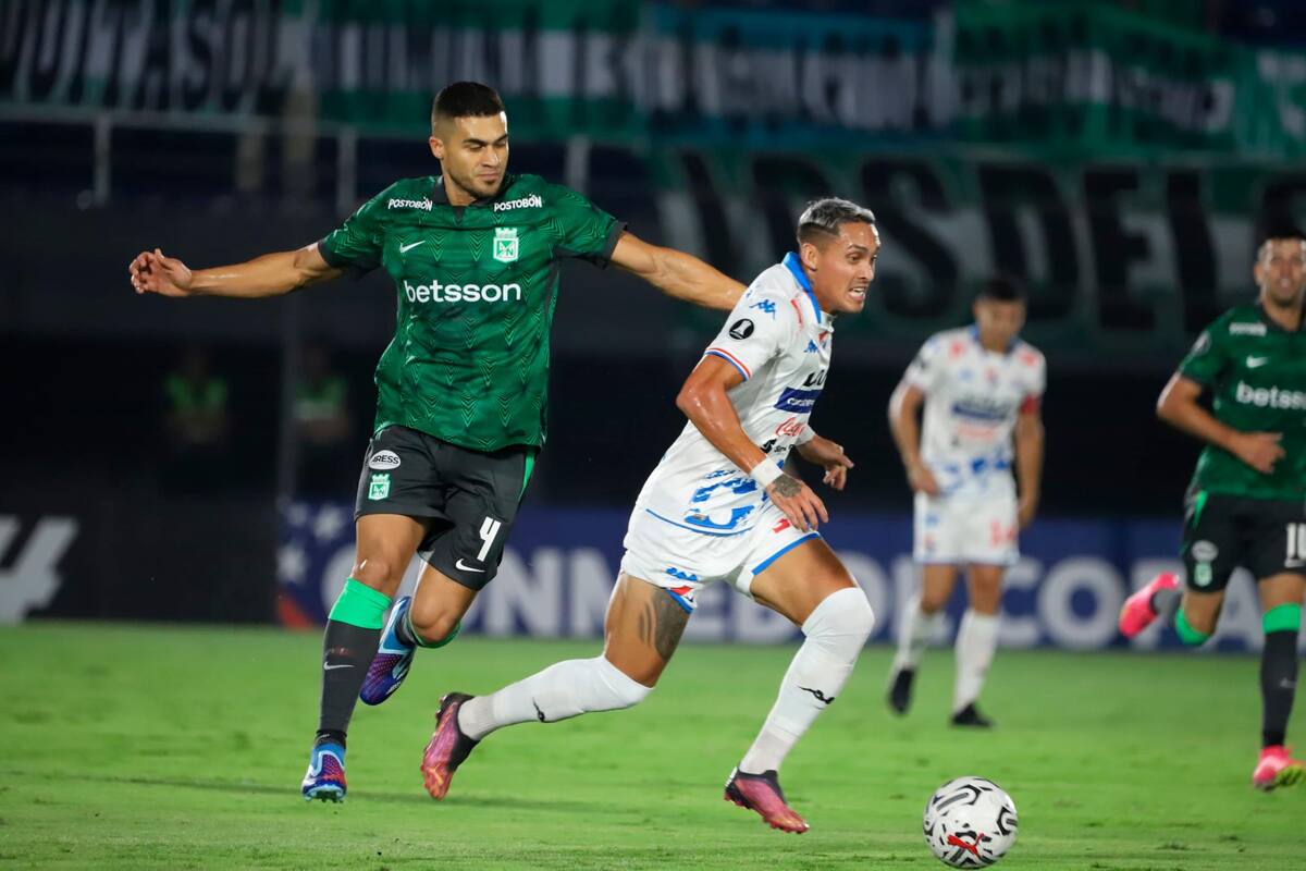 El elenco colombiano no pudo con Nacional de Paraguay, en el duelo de ida.