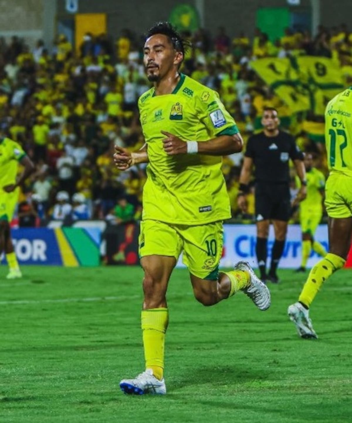 Fabián Sambueza participó de los dos goles de Bucaramanga en el triunfo 2-1 ante Millonarios, en la primera fecha de la Liga BetPlay I de 2026. Foto: Fabián Sambueza.