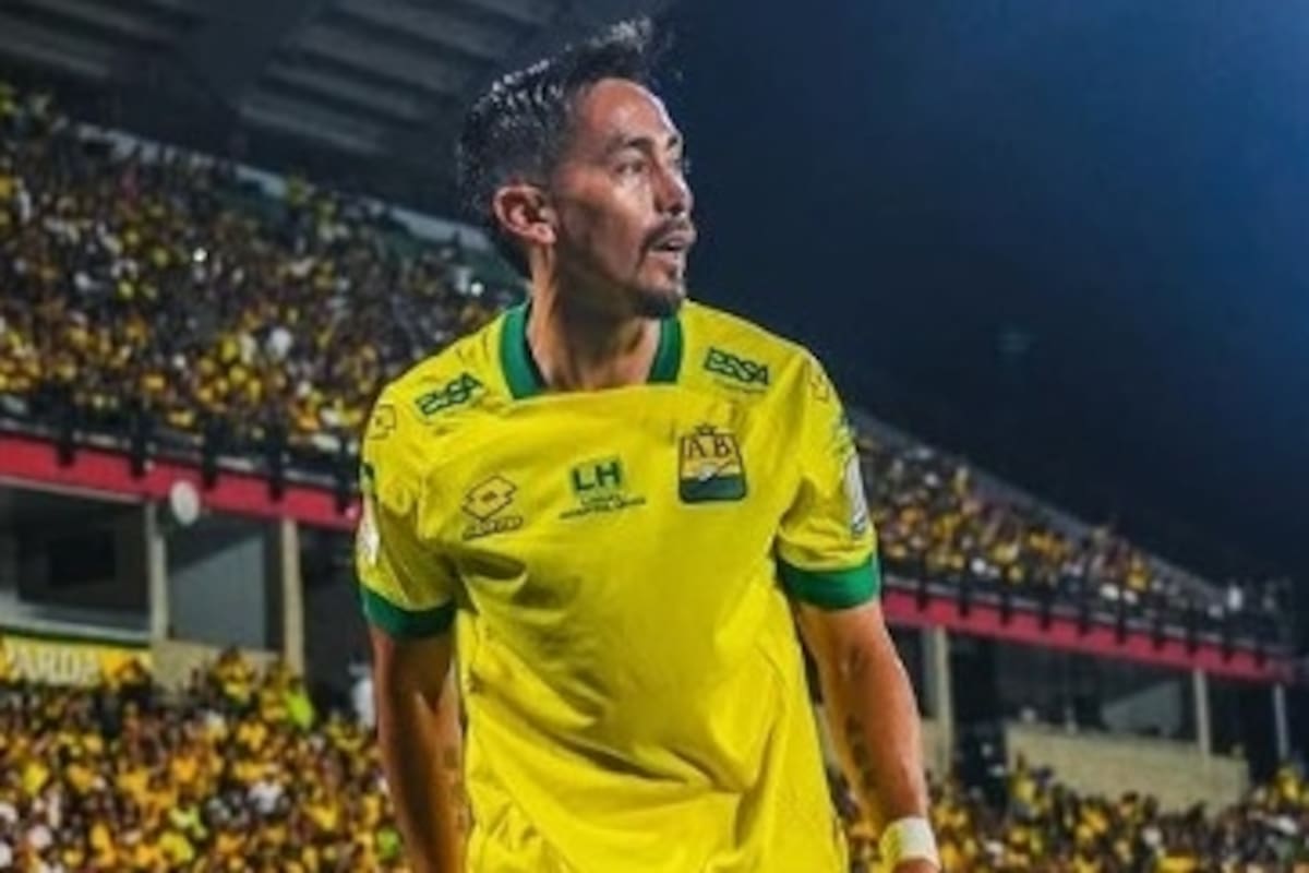 Fabián Sambueza participó de los dos goles de Bucaramanga en el triunfo 2-1 ante Millonarios, en la primera fecha de la Liga BetPlay I de 2026. Foto: Fabián Sambueza.