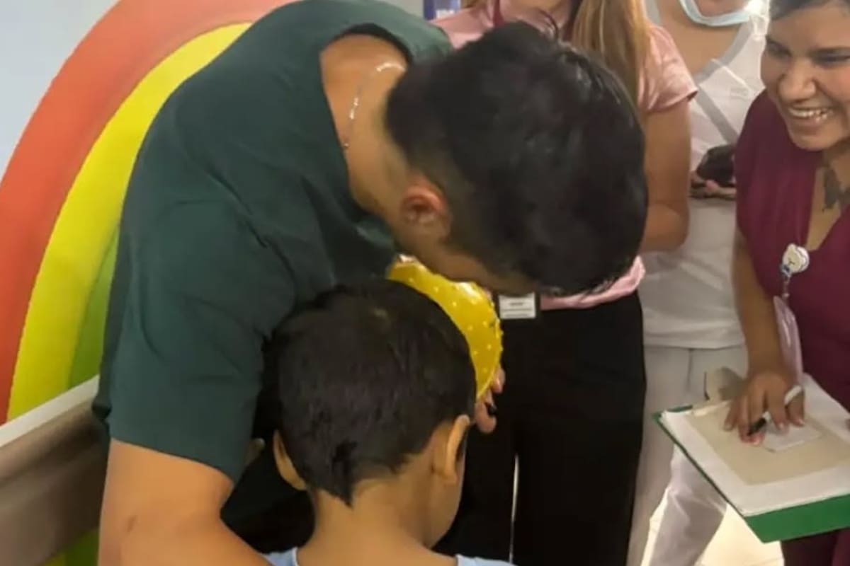 Fabián Sambueza dejó ver su lado más humano. Foto: Pipe Zarruk.