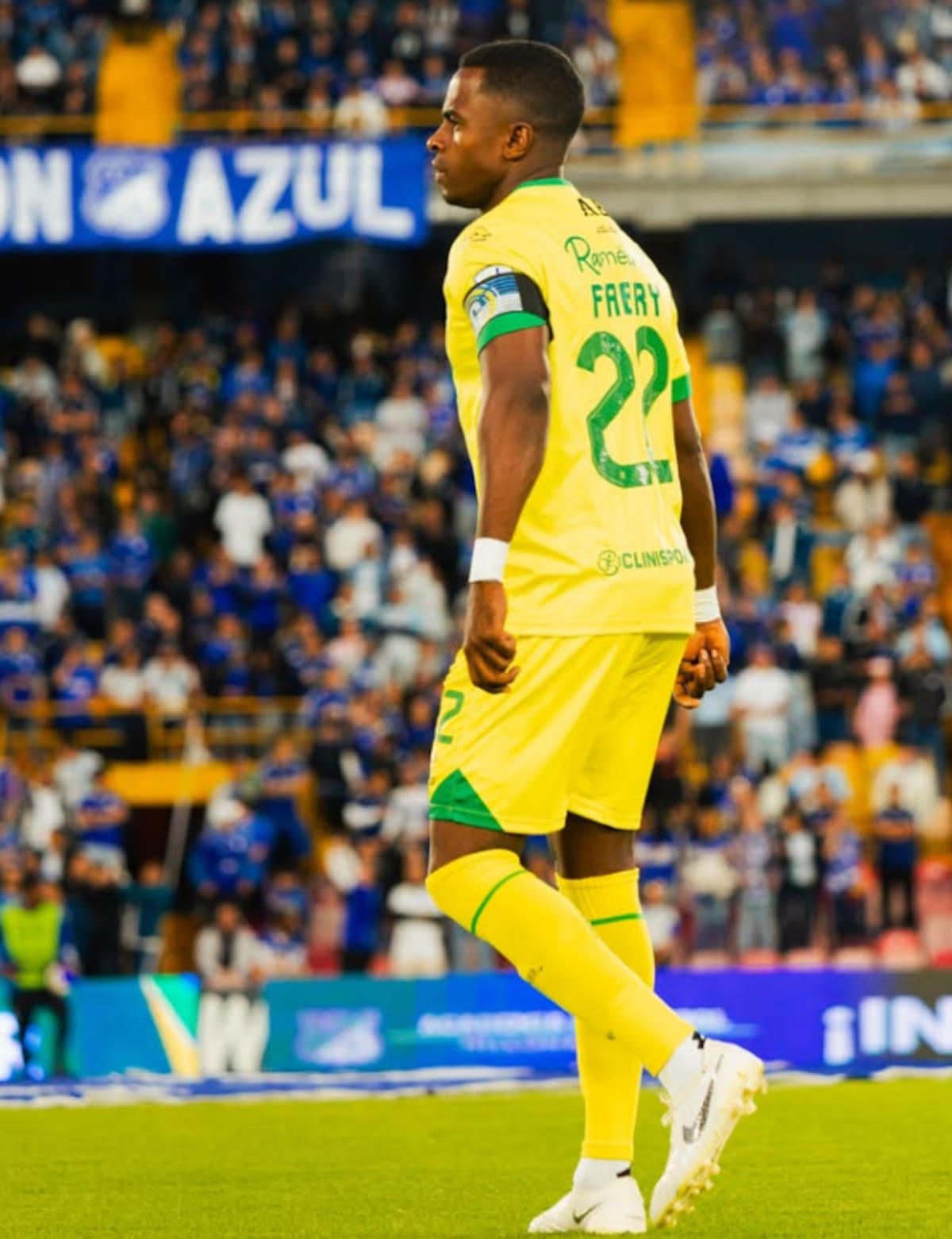 Fabry Castro tuvo un destacado partido ante Millonarios, tras una ausencia de 10 meses. Foto: Redes sociales de Fabry Castro.