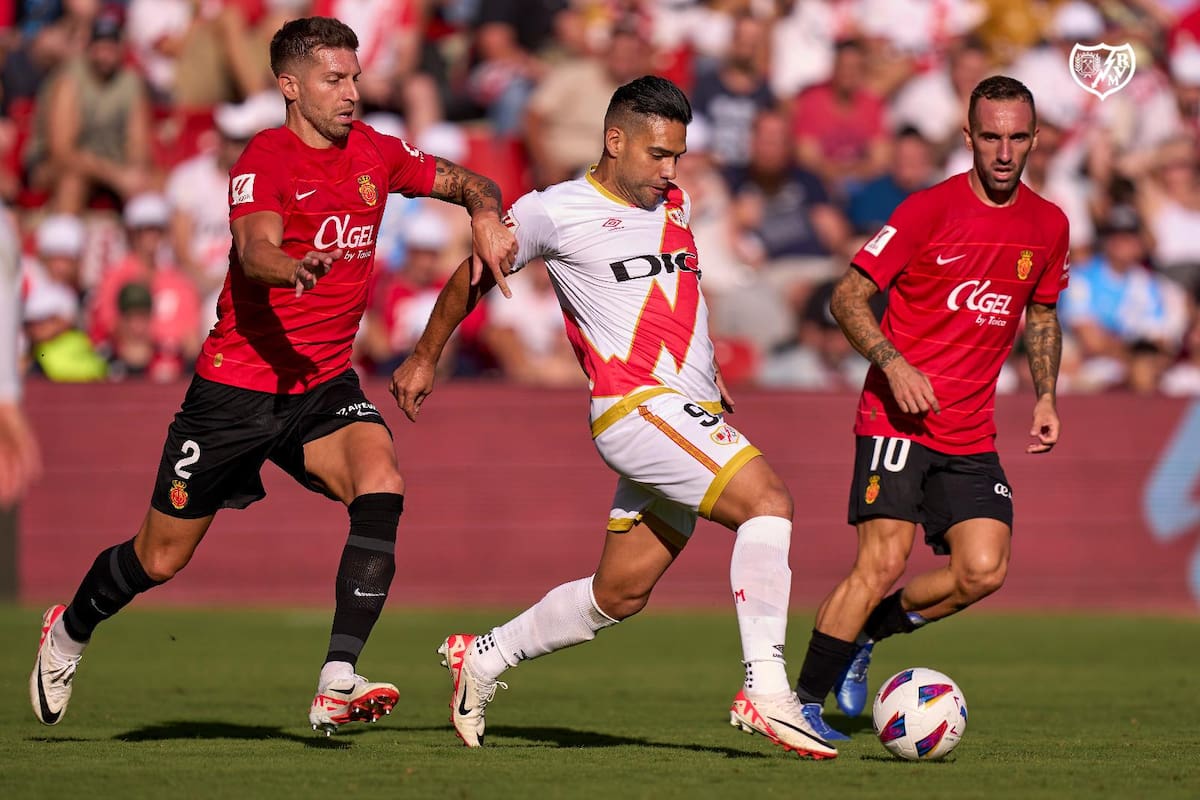 El 'Tigre' volvió a rugir, vea el gol de Falcao García con el Rayo Vallecano