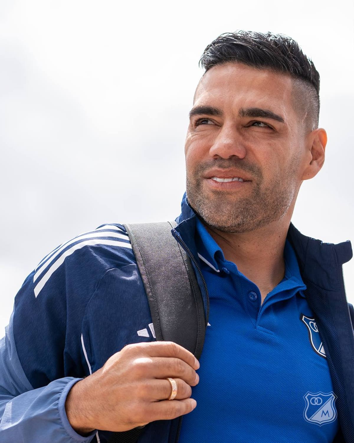 Falcao García habló de su futuro deportivo. Foto: Millonarios.