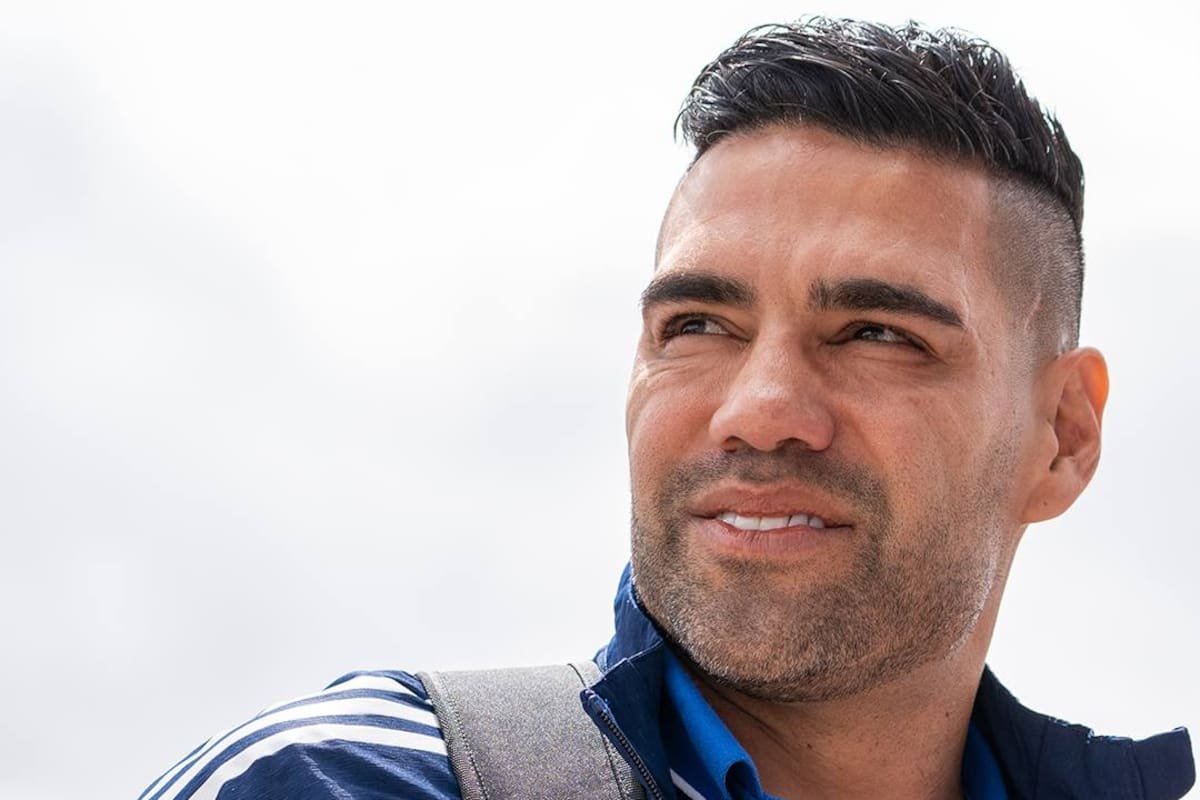 Falcao García habló de su futuro deportivo. Foto: Millonarios.