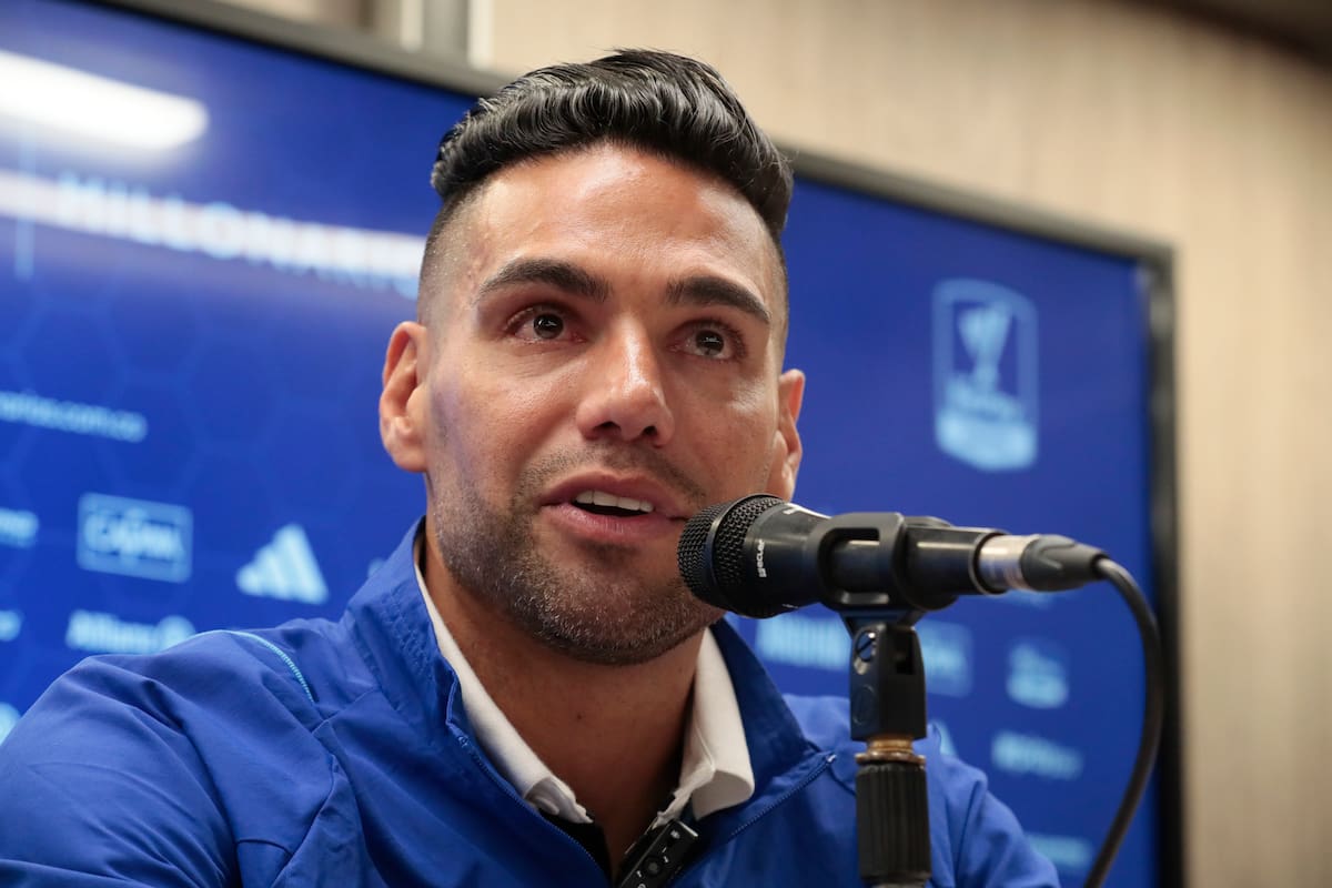 Radamel Falcao García, jugador colombiano. //Foto: EFE.