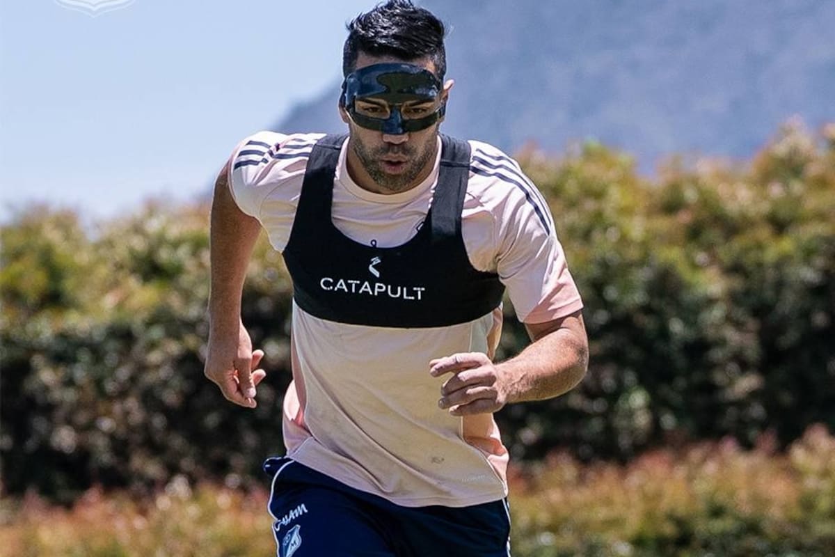 Falcao García habló de su futuro deportivo. Foto: Millonarios.